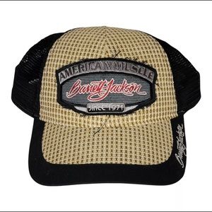 Barrett-Jackson Hat Collector Car American Muscle Cars Speed 1971 Straw Hat Cap